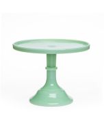 Mosser Glass 9" Cake Plate | Jade