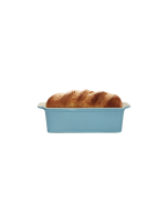 Sassafras Superstone Loaf Pan | Aquamarine Glazed