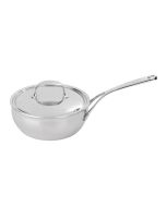 Demeyere Atlantis Saucier with Lid - 2.6 Quart (25922-41522)