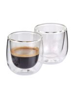 Frieling Verona 2-Piece Espresso Glasses | Clear