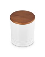 Le Creuset Signature 1.2 Qt. Stoneware Canister with Acacia Wood Lid