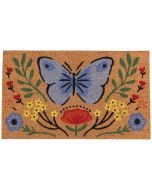 Now Designs by Danica Doormat | Morning Meadow Butterfly