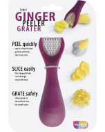 3-in-1 Ginger Peeler/Slicer/Grater