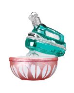 image shows Old World Christmas Ornament | Hand Mixer  against a blank, white background