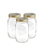 Bormioli Rocco 33.75 oz Quattro Stagioni Jar | Set of 3