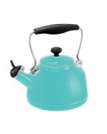 Chantal Vintage Tea Kettle Enamel on Steel - Aqua Blue