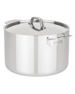 Viking 3-Ply Stainless Steel Stock Pot with Metal Lid | 12 Quart