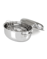 Viking 3 in 1 Oval Roasting Pan with rack - 8.5 Qt