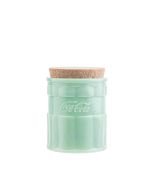 TableCraft Coca-Cola Jadeite 24oz Canister with Lid