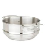 Viking Stainless Steel Universal Steamer Insert and Colander