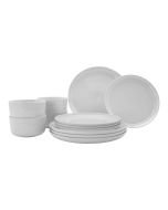 Staub 12-Piece Dinnerware Set - White