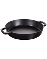 Staub 13" Double Handle Fry Pan (Black)
