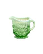 Mosser Glass Eye Winker Creamer | Green Opal