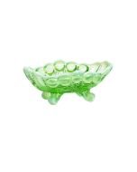 Mosser Glass Eye Winker Jam Dish - Green Opal