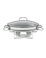 Cuisinart Classic Entertaining Stainless Steel Oval Buffet Server | 13.5"