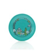 Fiesta Nordic Woodland 9" Luncheon Plate - Turquoise