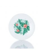 Fiesta® 9" Round Luncheon Plate | Aloha (White)