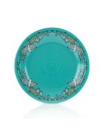 Fiesta® 10.5" Classic Rim Dinner Plate | Nordic Woodland (Turquoise)