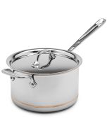 All-Clad Copper Core Stainless Steel Saucepan | 4 Qt.
