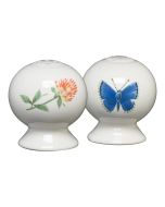 image shows Fiesta® Salt & Pepper Set | Breezy Floral against a blank, white background