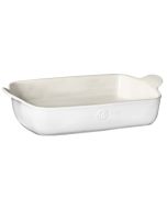 Emile Henry 13 x 9 Large Ceramic Baking Dish - Sugar White 239626