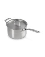 Le Creuset Essential Stainless Steel 4 Qt. Saucepan with Lid