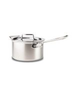All-Clad D5 Brushed Stainless Steel Saucepan & Lid | 4 Qt.
