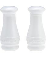 Le Creuset 2pc Salt & Pepper Shakers - White (PG1102T-0416)