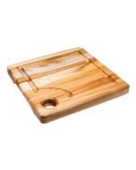 Marine Edge Grain Wood Cutting Board - 8” x 8” by Proteak
