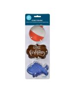 More Than Baking Gone Fishing Cookie Cutters | 3-Piece