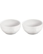 Staub 2-Piece Prep Bowl Set | White