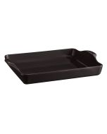 Emile Henry Focaccia Baking Dish | Charcoal