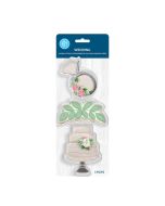 More Than Baking Wedding Cookie Cutters | 3-Piece