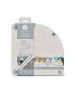 Core Home Corner Diatomite Sink Caddy | White