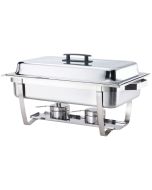 Browne Foodservice Stainless Steel Economy Chafer Set