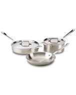 All-Clad D5 Brushed Stainless Steel Cookware Set | 5-Piece