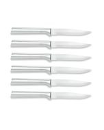 Rada Cutlery 6-Piece Serrated Steak Knife Set | Silver