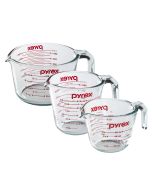 Pyrex 3-Piece Glass Measuring Cup Set