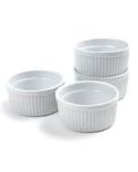 Set of 4 8oz Porcelain Ramekins - by Norpro (260-NOR)