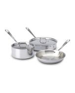 All-Clad 5pc Stainless Steel Starter Cookware Set