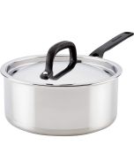 KitchenAid 5-Ply Stainless Steel 3 Qt. Saucepan