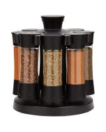 Kitchen Art Auto Measure Spice Carousel | Matte Black