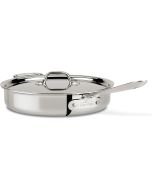 All-Clad D3 Stainless Steel 3-Quart Sauce Pan with Lid