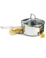 Norpro Krona S/S Vented Sauce Pan with Straining Lid 1.5qt