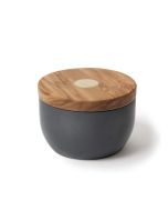 Berard Olive Wood Top Salt Keeper | Gray