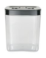 Click Clack 3 Quart Cube Storage Container | Stainless Steel