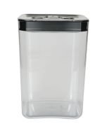 Click Clack 4.5 Quart Cube Storage Container | Stainless Steel