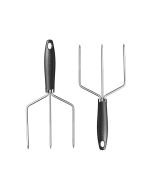 Cuisinart Curve Handle Collection Turkey Lifters - Set of Two - Black 
