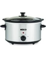 Nesco 4-Quart Slow Cooker (Stainless Steel)