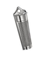 image shows Küchenprofi Classic Stainless Steel Nutmeg Grater against a blank, white background